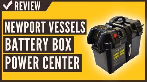 electric outboard motor battery box|Newport Smart Battery Box Power Station .